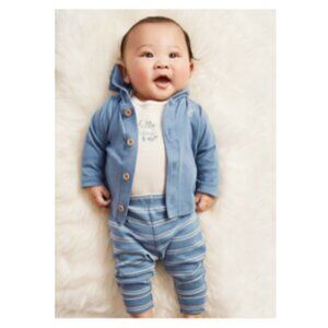 CARTER'S Baby 3-Piece Little Cardigan Set Size 3 months
